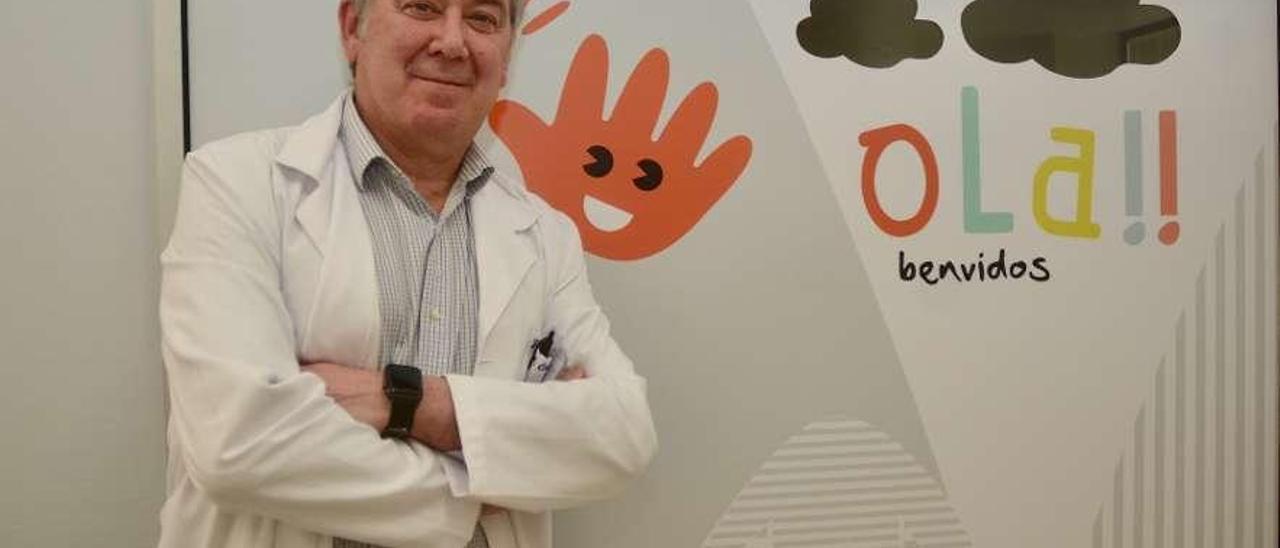 El doctor José Antonio Couceiro, jefe de Pediatría del CHOP. // Rafa Vázquez