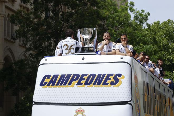 El Real Madrid celebra su trigésimo sexta Liga