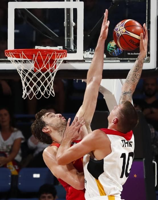 Cuartos del final del Eurobasket: Alemania - España