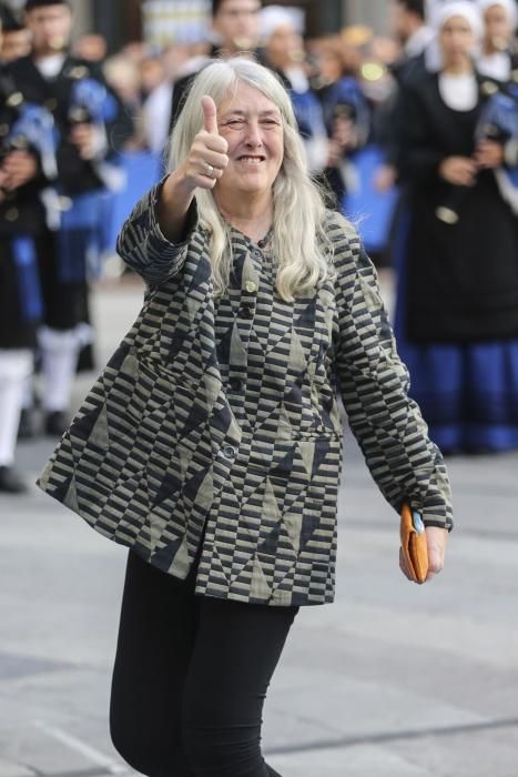 "La alfombra azul de los premios "Princesa de Asturias" 2016"