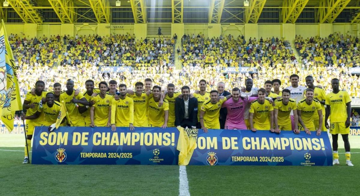 De la mano de Marcelino, el Villarreal logró la clasificación a la Champions en el ejercicio 2024/25.