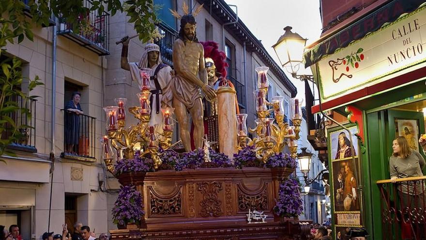 Imagen de archivo del Padre Jesús del Perdón durante su procesión del Silencio en Semana Santa