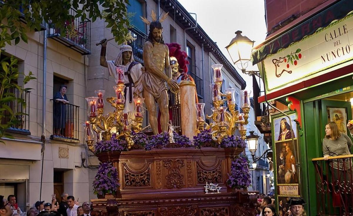 Imagen de archivo del Padre Jesús del Perdón durante su procesión del Silencio en Semana Santa