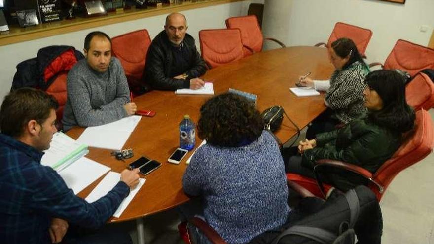 Un momento de la reunión de la Mesa de Accesibilidade. // G.N.