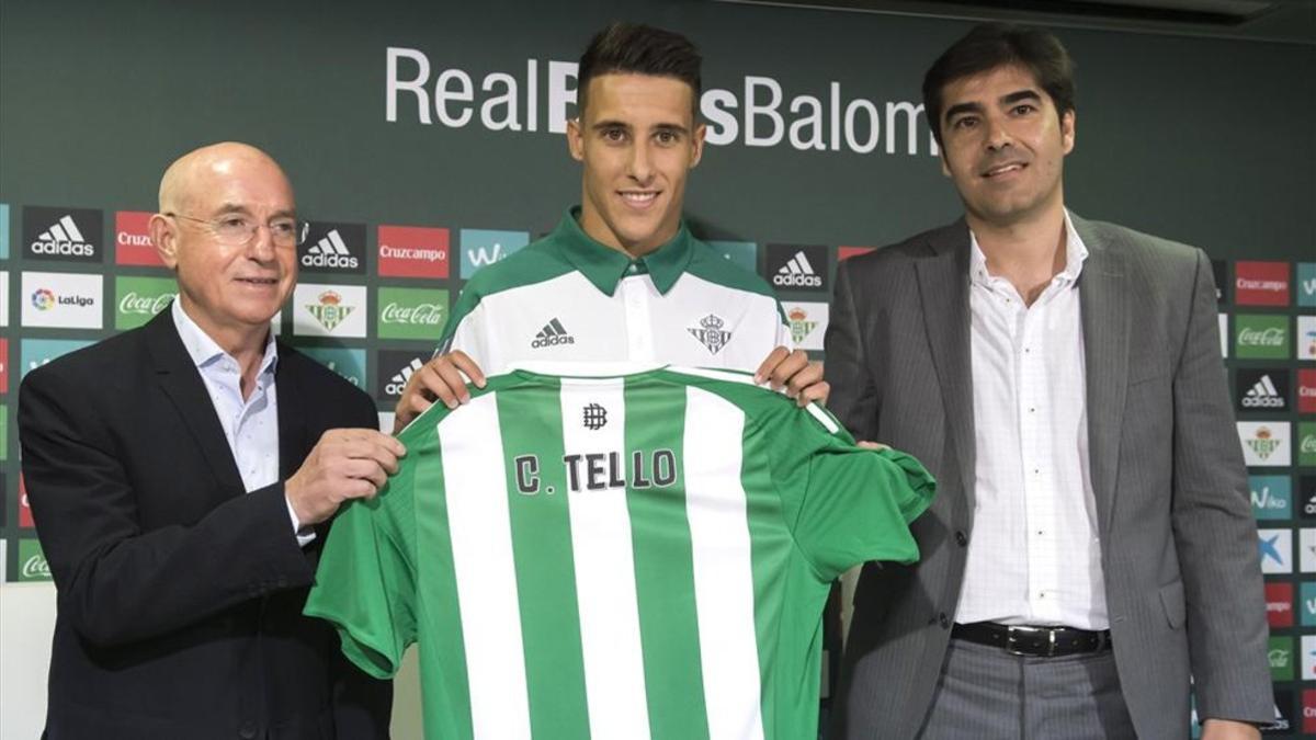 Tello apuesta porque Ceballos vista de azulgrana