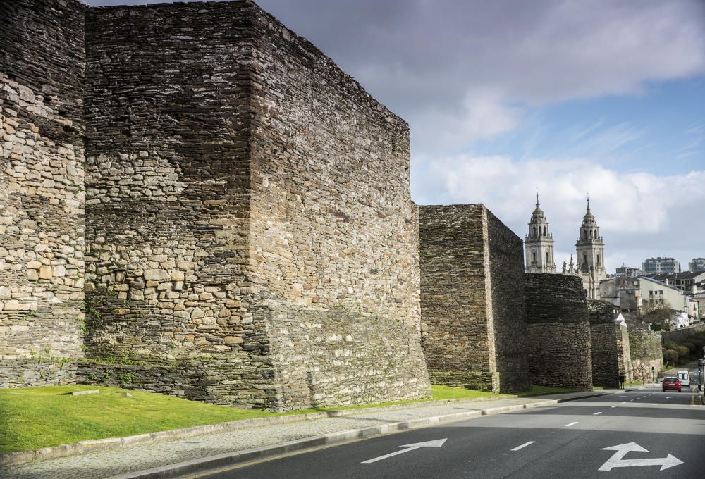 Paisajes de la Vuelta a España en Galicia