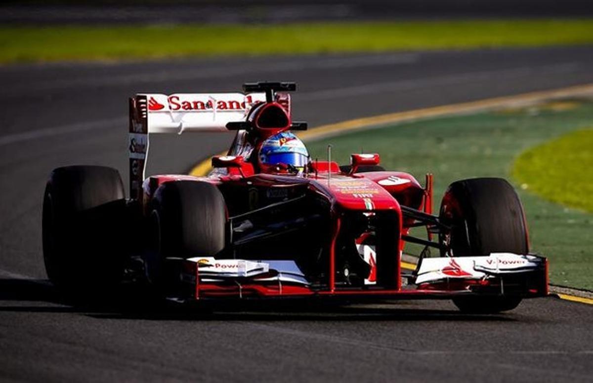 Fernando Alonso, pilot de Ferrari. Fernando Alonso, pilot de Ferrari.