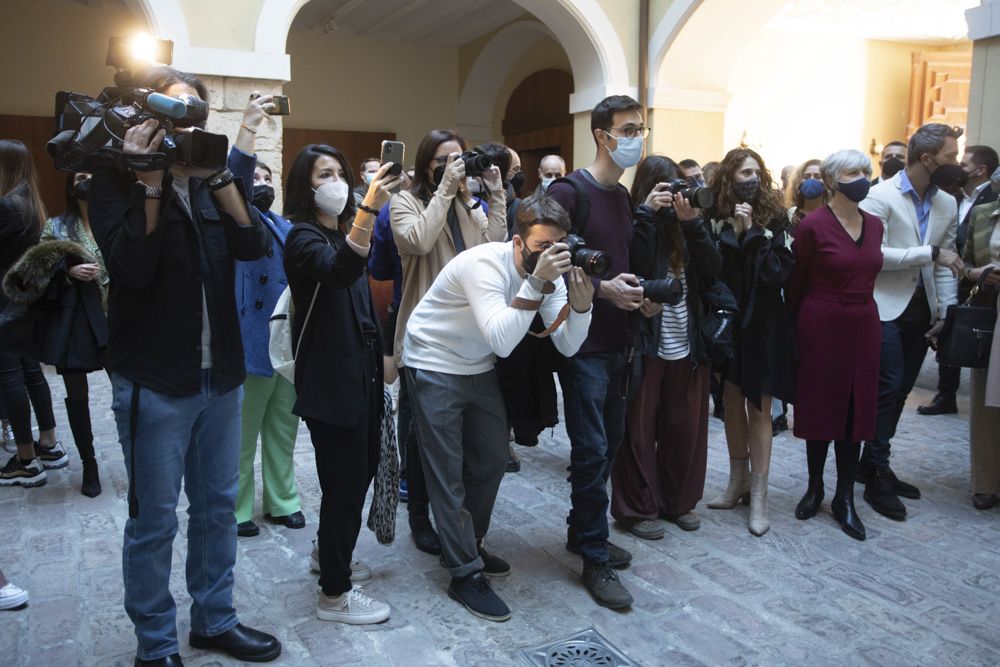 Inauguración de la exposición "La moda y su significado", en el Palacio del Cervelló.