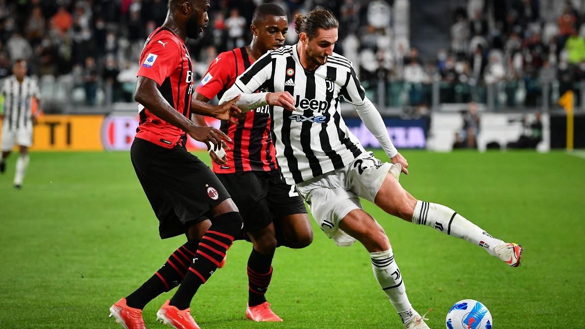 Adrien Rabiot, en un partido con la Juventus