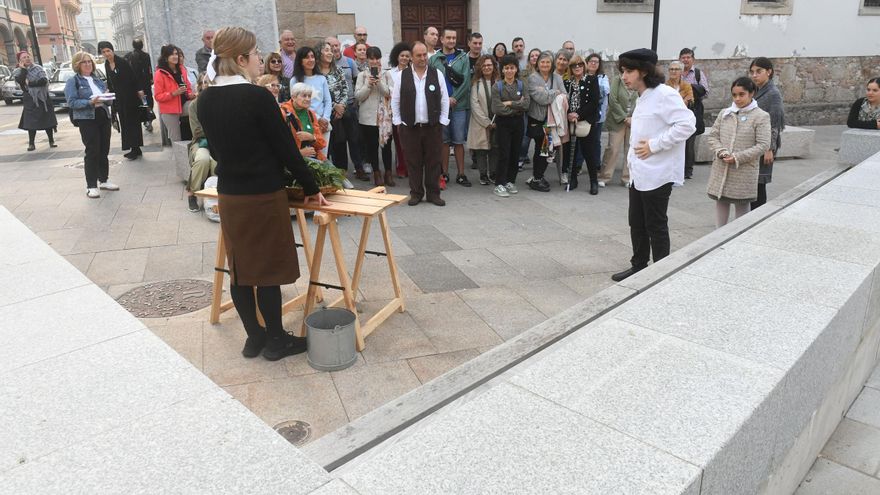 Teatro en la calle sobre el pasado marino de A Coruña