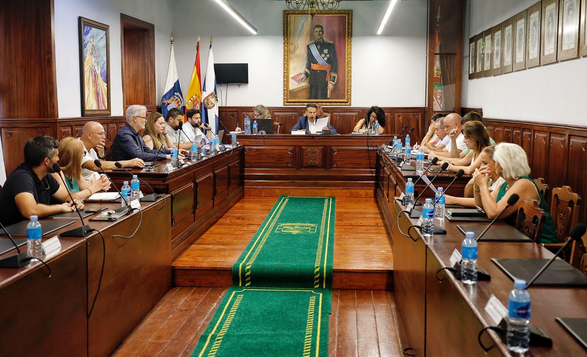 Pleno ordinario en el Ayuntamiento de Güímar (31/07/25)