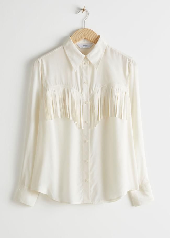 Blusa con flecos, de & Other Stories