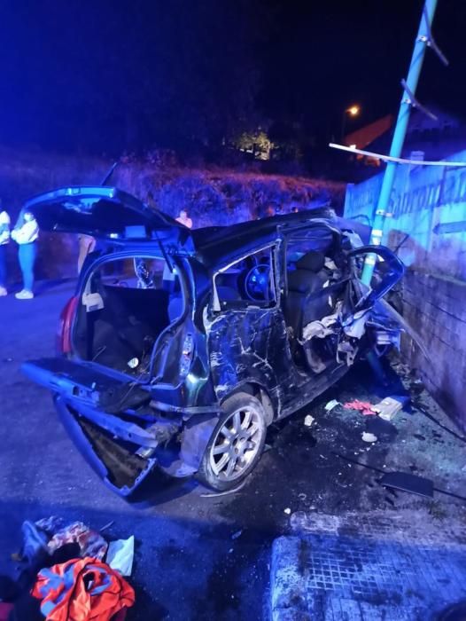 Accidente mortal en Nigrán