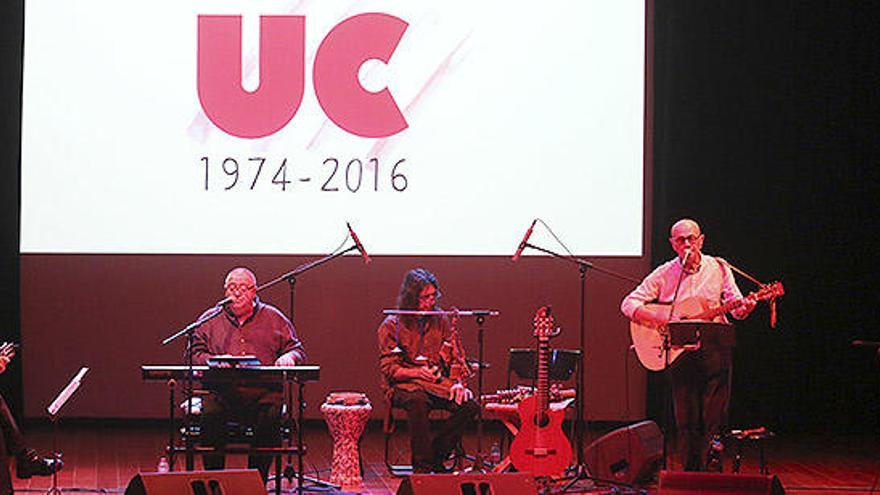 El grupo Uc, en un concierto de hace unas semanas.