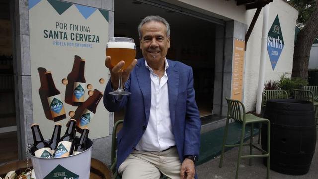 José Luis Fernández Martín-Caro, presidente de Fuensanta, en el stand de su empresa en la Feria de Muestras de Asturias. | Ángel González