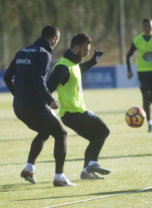 Última sesión antes del duelo ante Osasuna