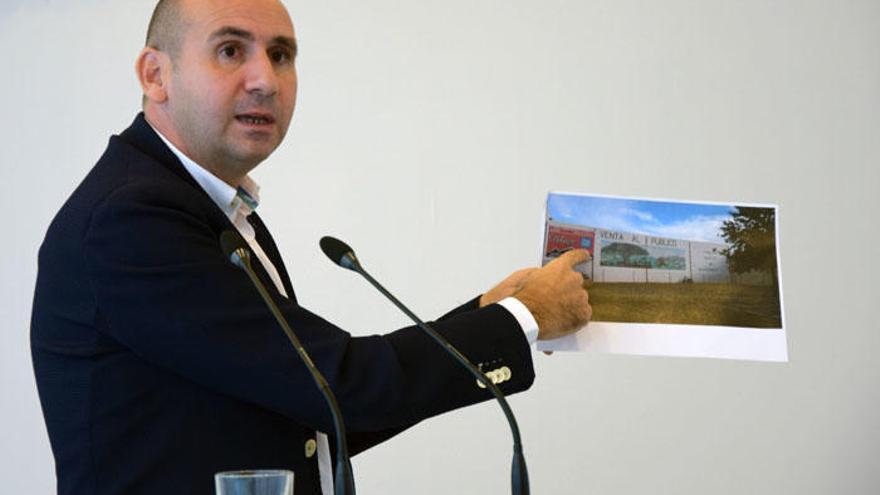 Francisco Conejo, durante la rueda de prensa de este martes.