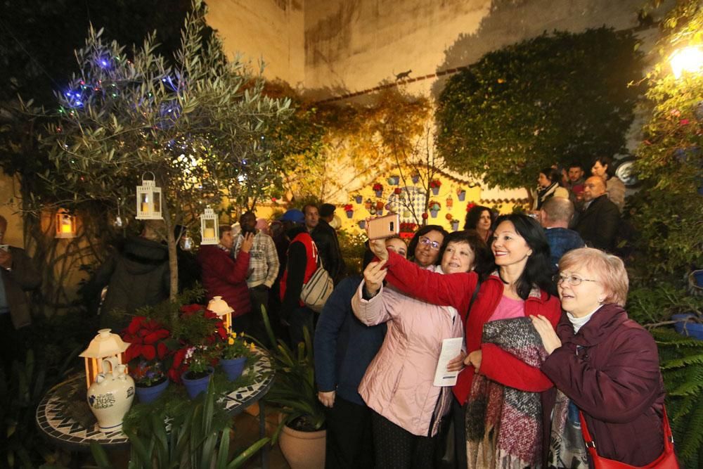 De patios, también en Navidad