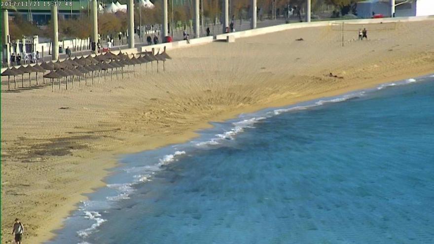 Wie wäre es mit einem Sonnenbad am Strand von Can Pastilla?