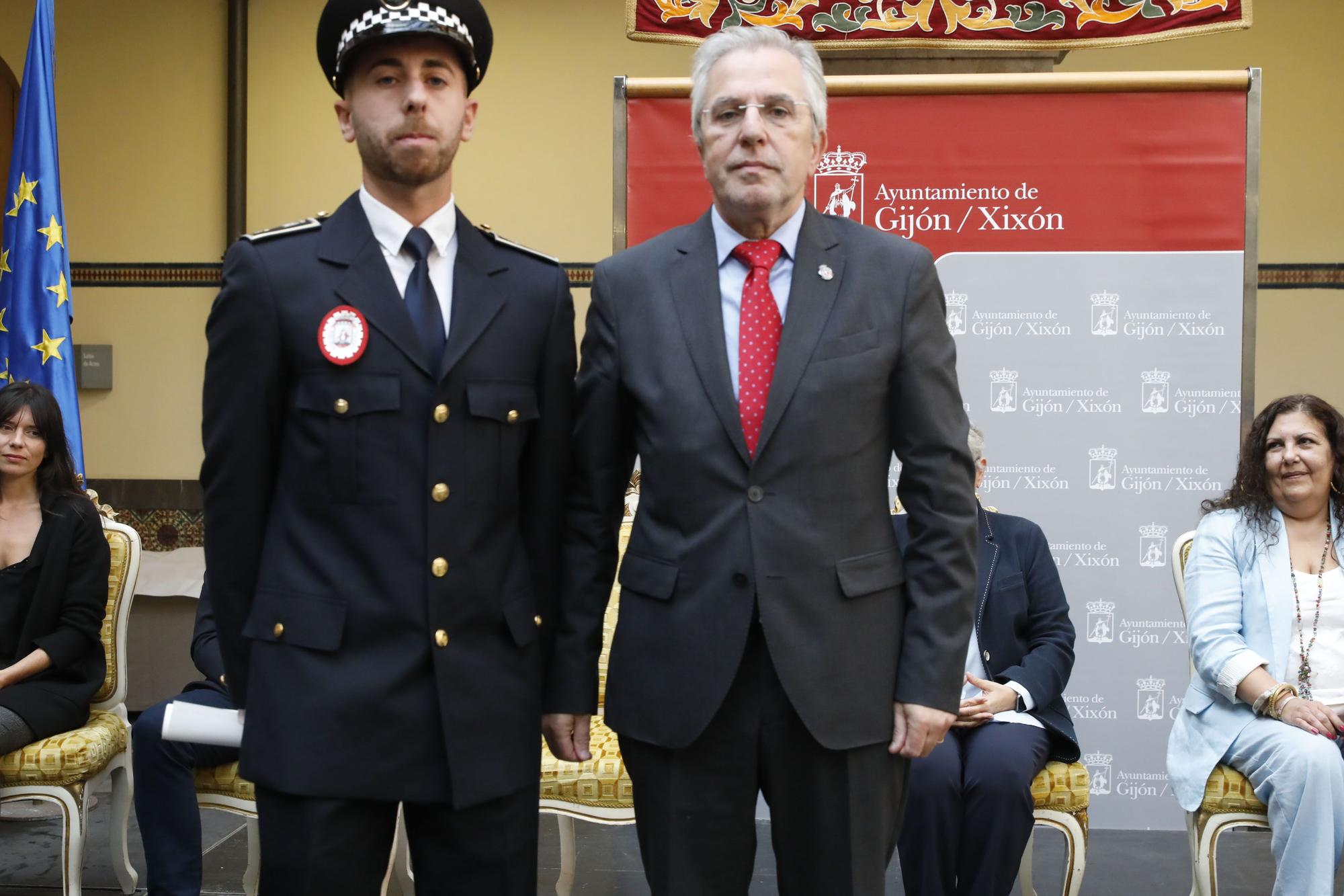 EN IMÁGENES: Así fue la fiesta de la Policía Local de Gijón