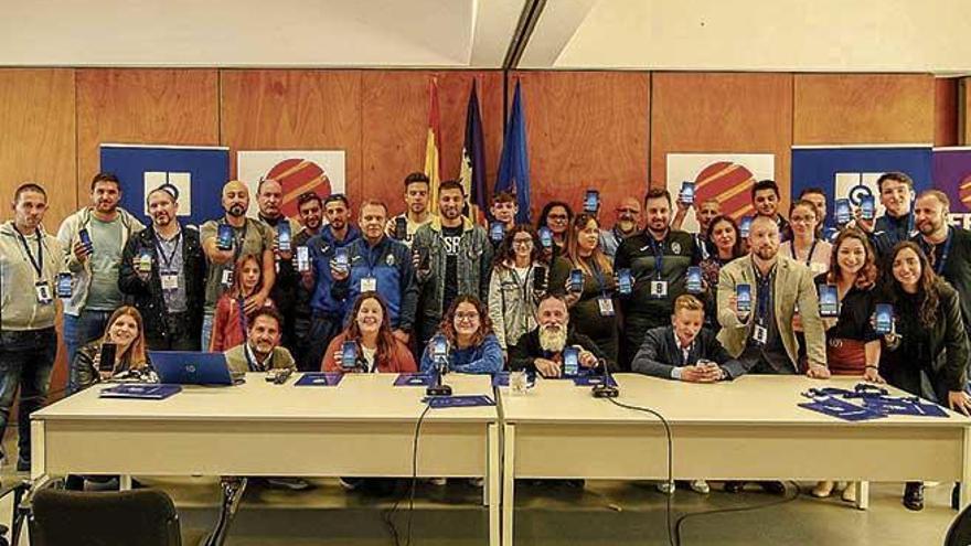 Una veintena de balearicos probaron el pasado sÃ¡bado la nueva aplicaciÃ³n mÃ³vil del club.