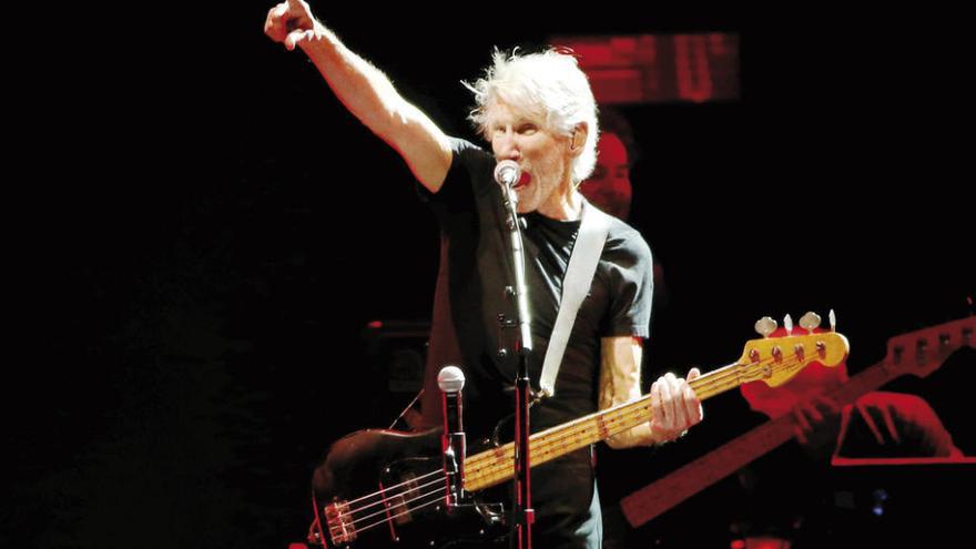 Roger Waters, durante el concierto en California. // Reuters