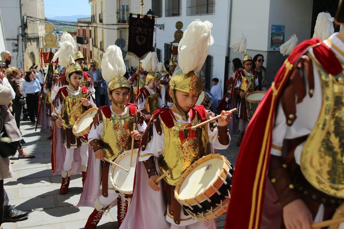 Sección infantil de la centuria romana Munda en Montilla.