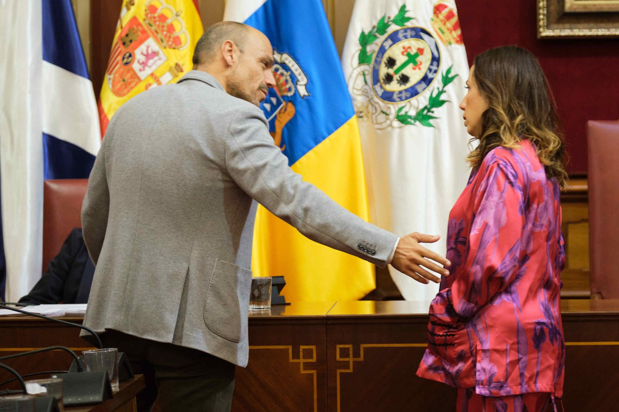 Pleno presupuestos en el Ayuntamiento de Santa Cruz de Tenerife