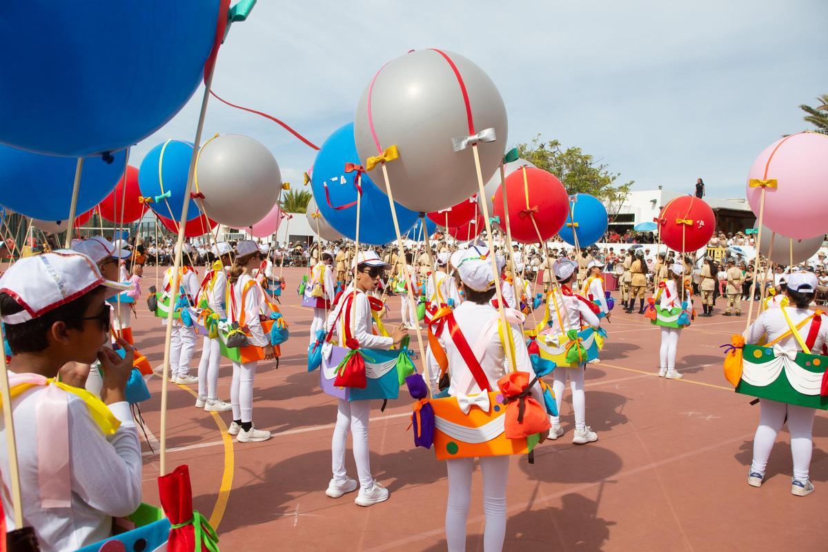 Ceremonia inaugural de la 20ª Olimpiada del Colegio Arenas Internacional