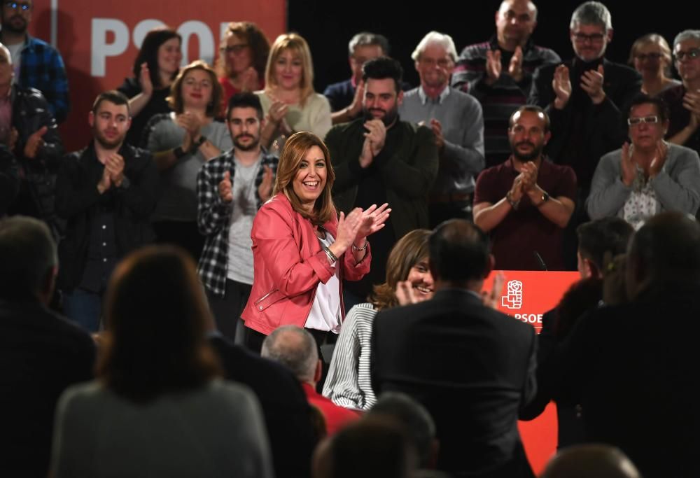 Acto de Susana Díaz en A Coruña