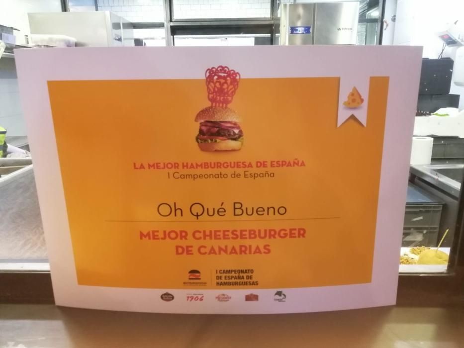 La mejor hamburguesa de queso de Canarias se despacha en Gran Canaria.