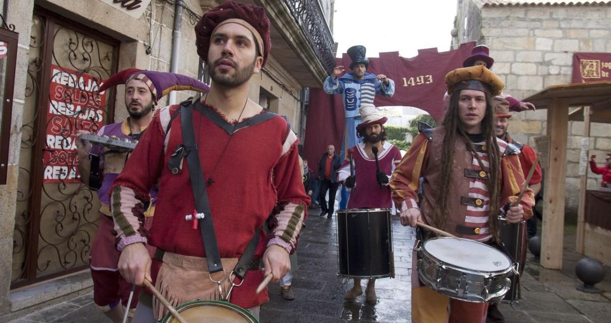 Uno de los pasacalles de esta fiesta medieval.
