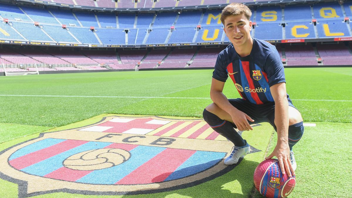 Pablo Torre podría regresar al Racing en calidad de cedido por el FC Barcelona