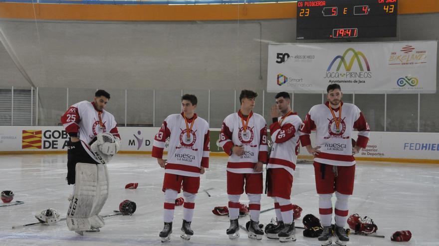 El Club Hielo Jaca se queda sin la Copa en la prórroga