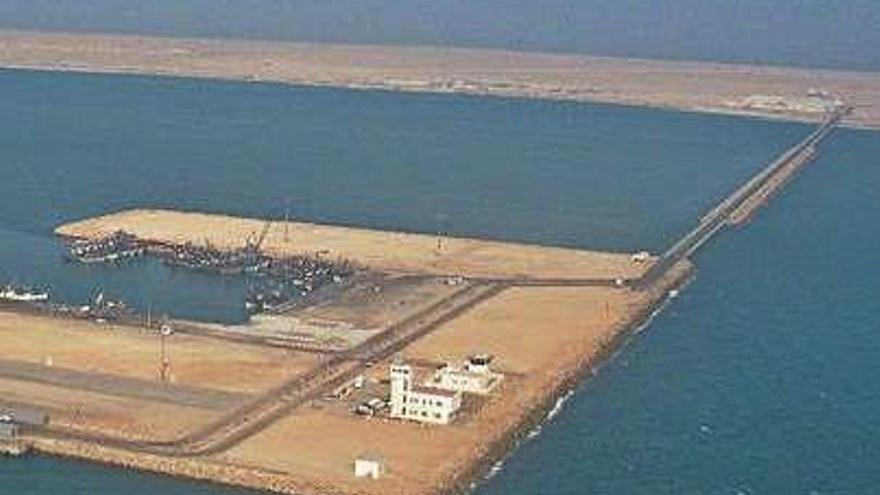 Puerto de Dakhla, uno de los proyectos del plan de desarrollo de la zona.