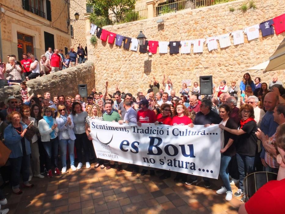 Manifestación por el correbou