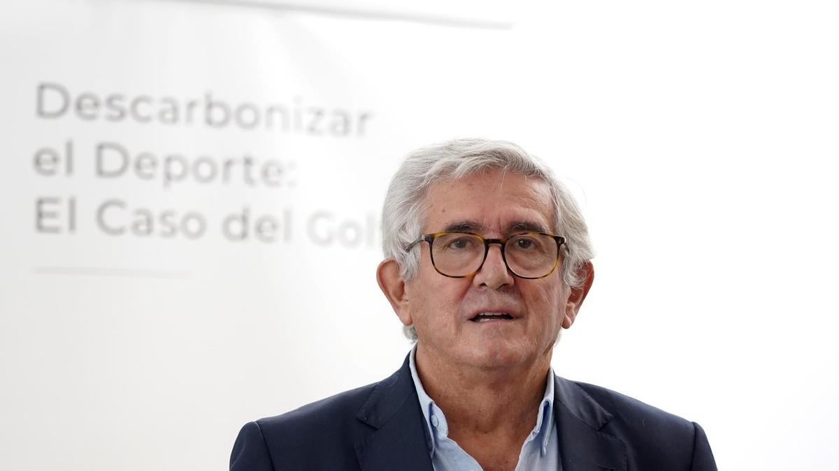 Gonzaga Escauriaza, presidente de la Real Federación Española de Golf.