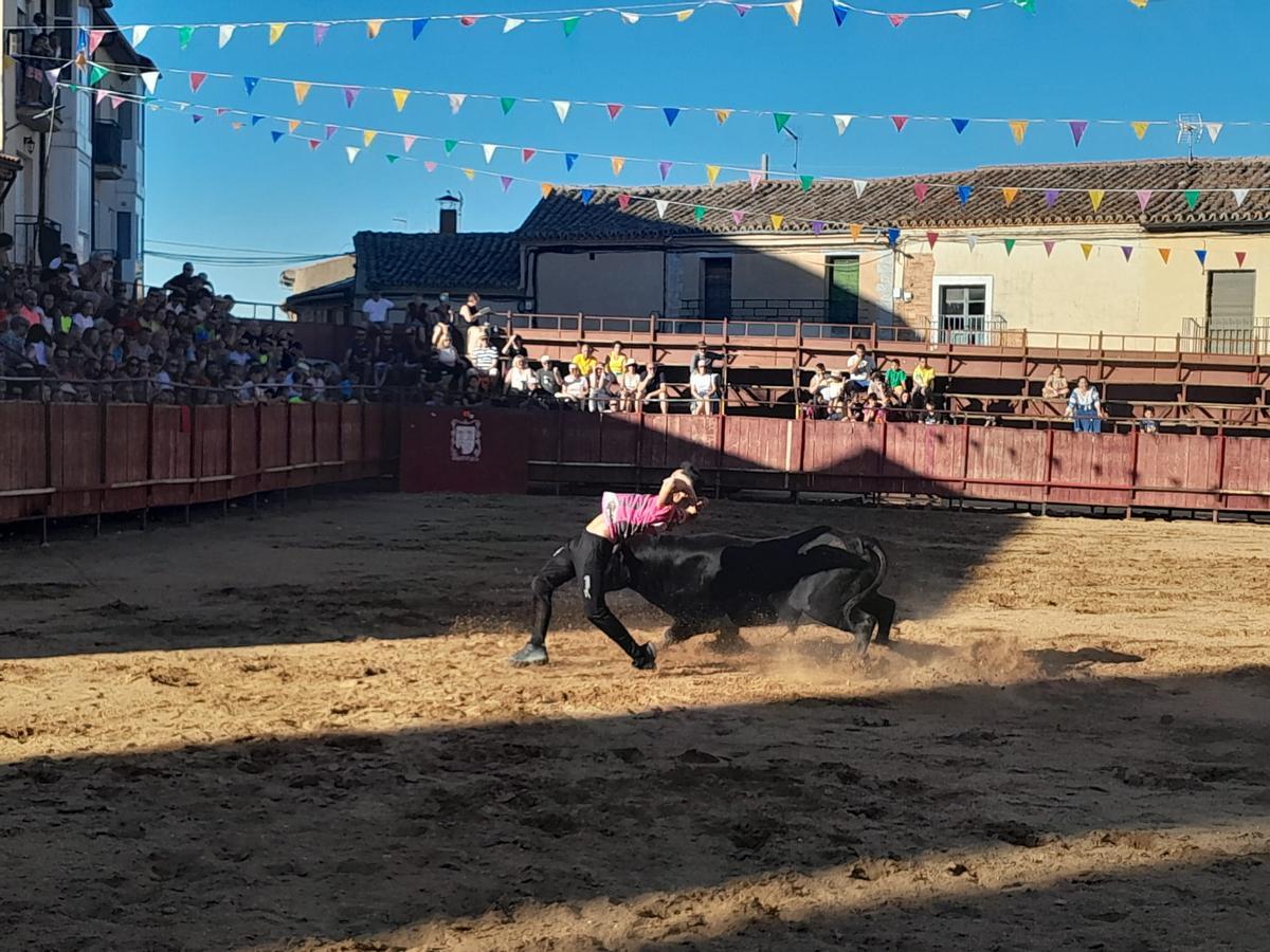 GALERÍA | Exhibición de cortes, quiebros y saltos en Morales de Toro