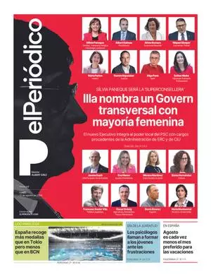 La portada de EL PERIÓDICO del 12 de agosto de 2024