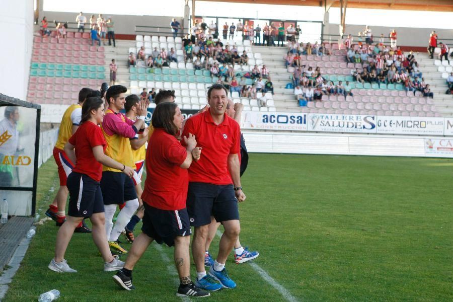 Derrota del Zamora CF ante el Mutilvera