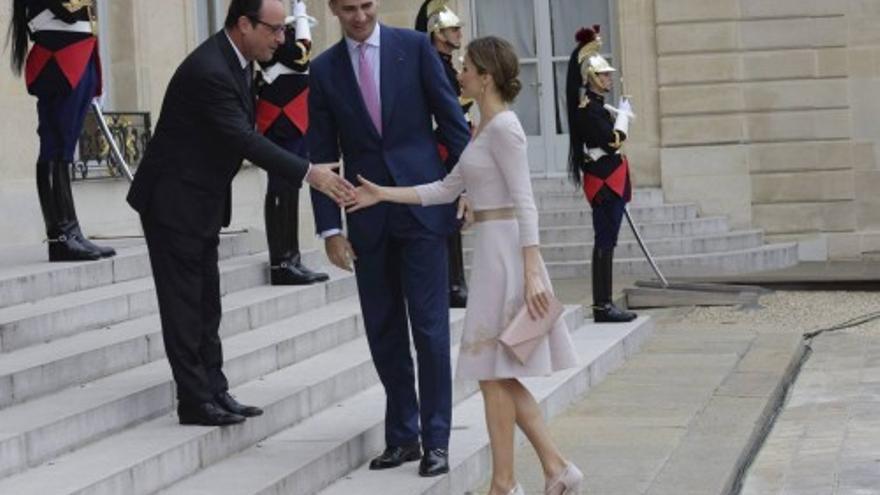 El estilo de Letizia en el Palacio del Elíseo