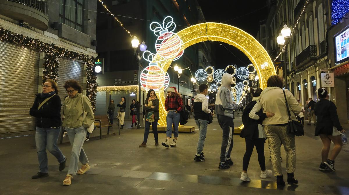 Una de las zonas de la calle Mayor de Triana