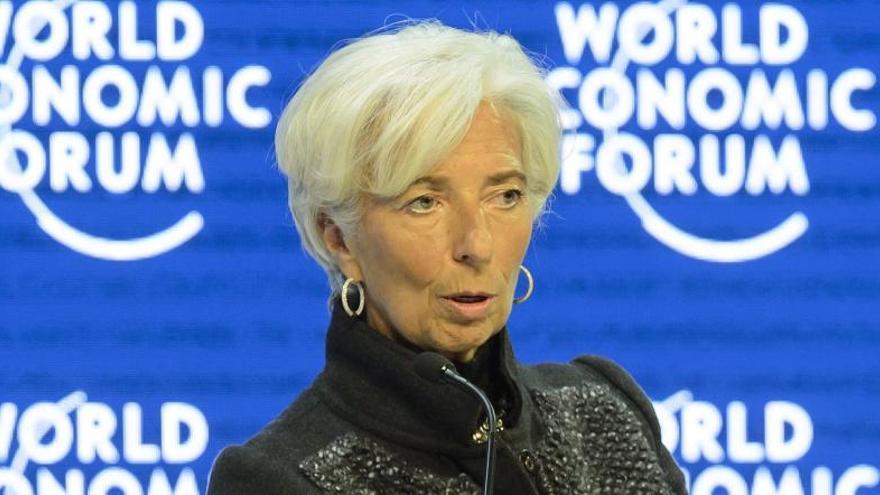 Christine Lagarde, presidenta del FMI.