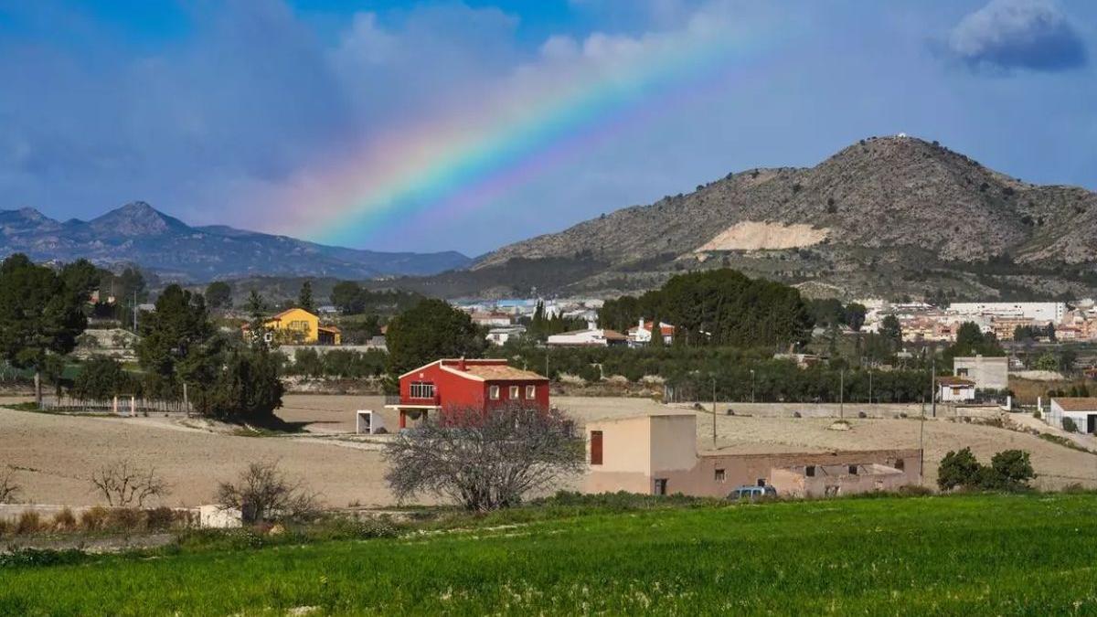 Casitas en el municipio murciano de Calasparra