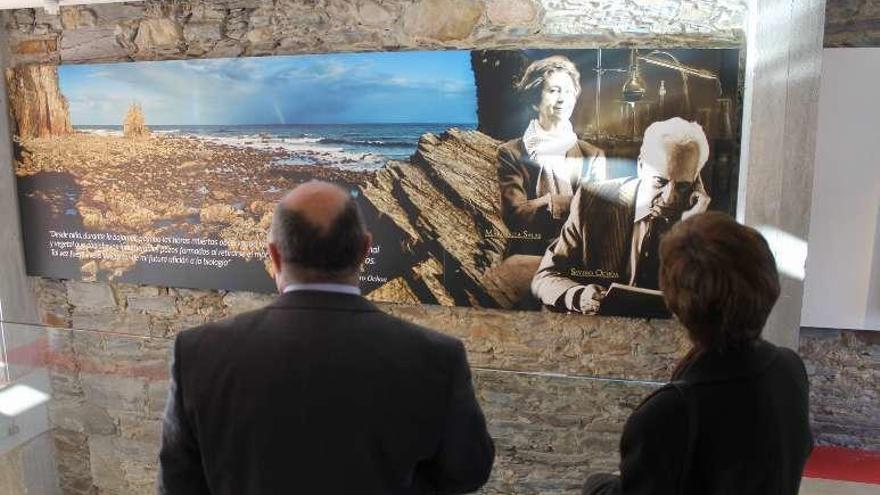 Exposición en Luarca.