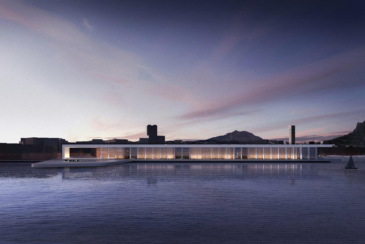 Mención honorífica: "Linear Agora", de Firiotis Alquiliadis