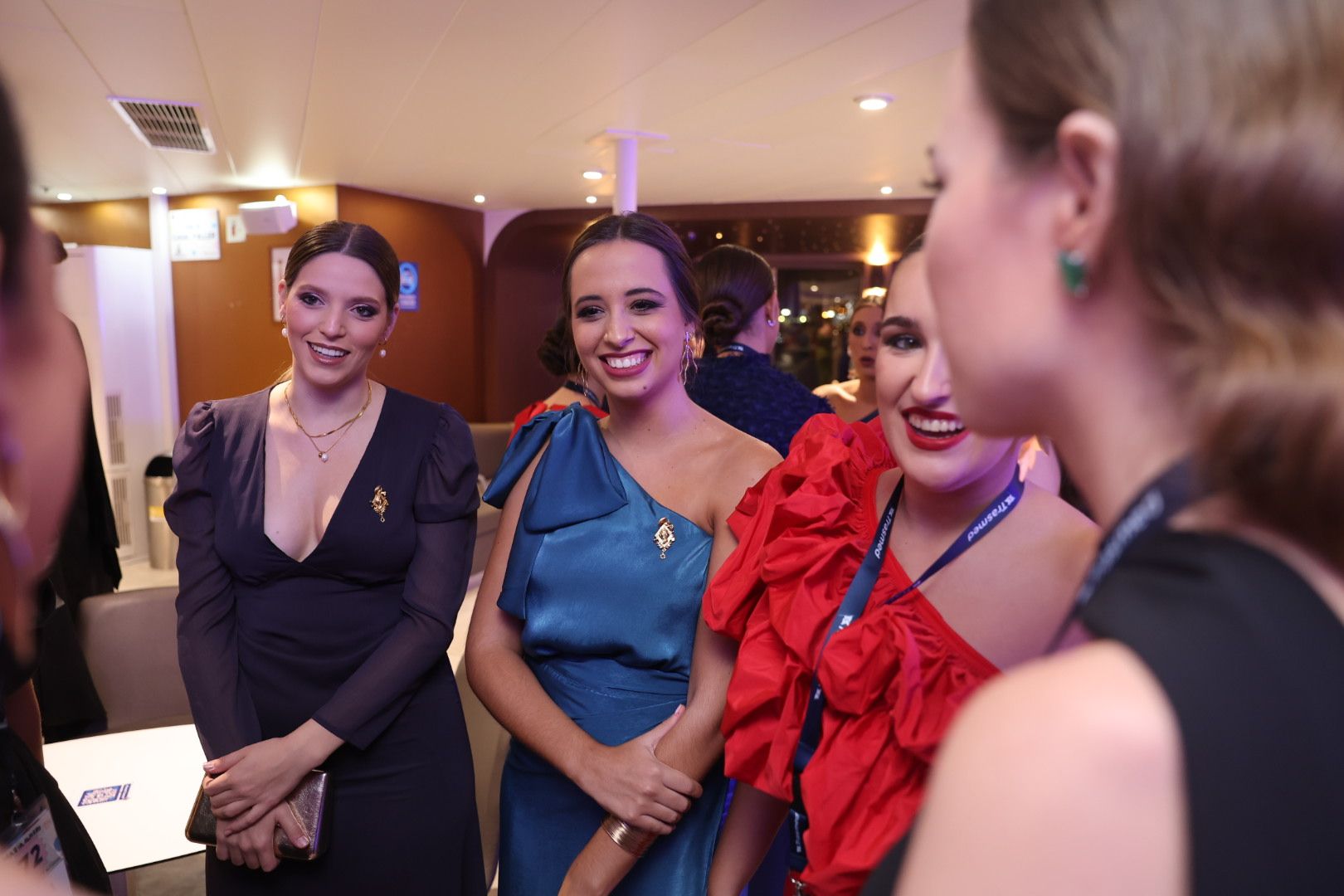Las imágenes de la cena de gala en el Barco Fallero