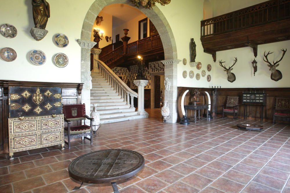 Así es el interior del Pazo de Meirás