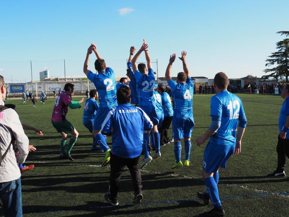 Calaf esclata amb el títol de lliga