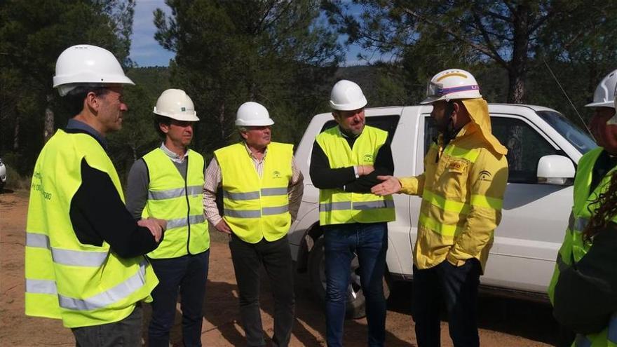 La Junta promueve la selvicultura preventiva contra incendios en el monte Cabeza Aguda